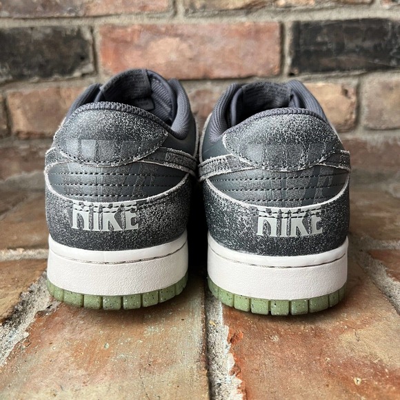 Nike Gray Athletic Shoes with Green Accents main image 9